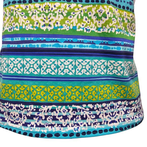 Lands' End Square Neck Underwire Tankini Beach Living Tummy Control 10 Petite - Picture 2 of 8